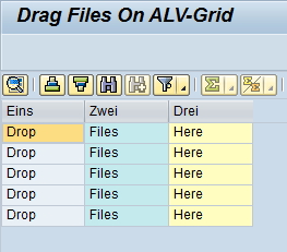 drag files in grid